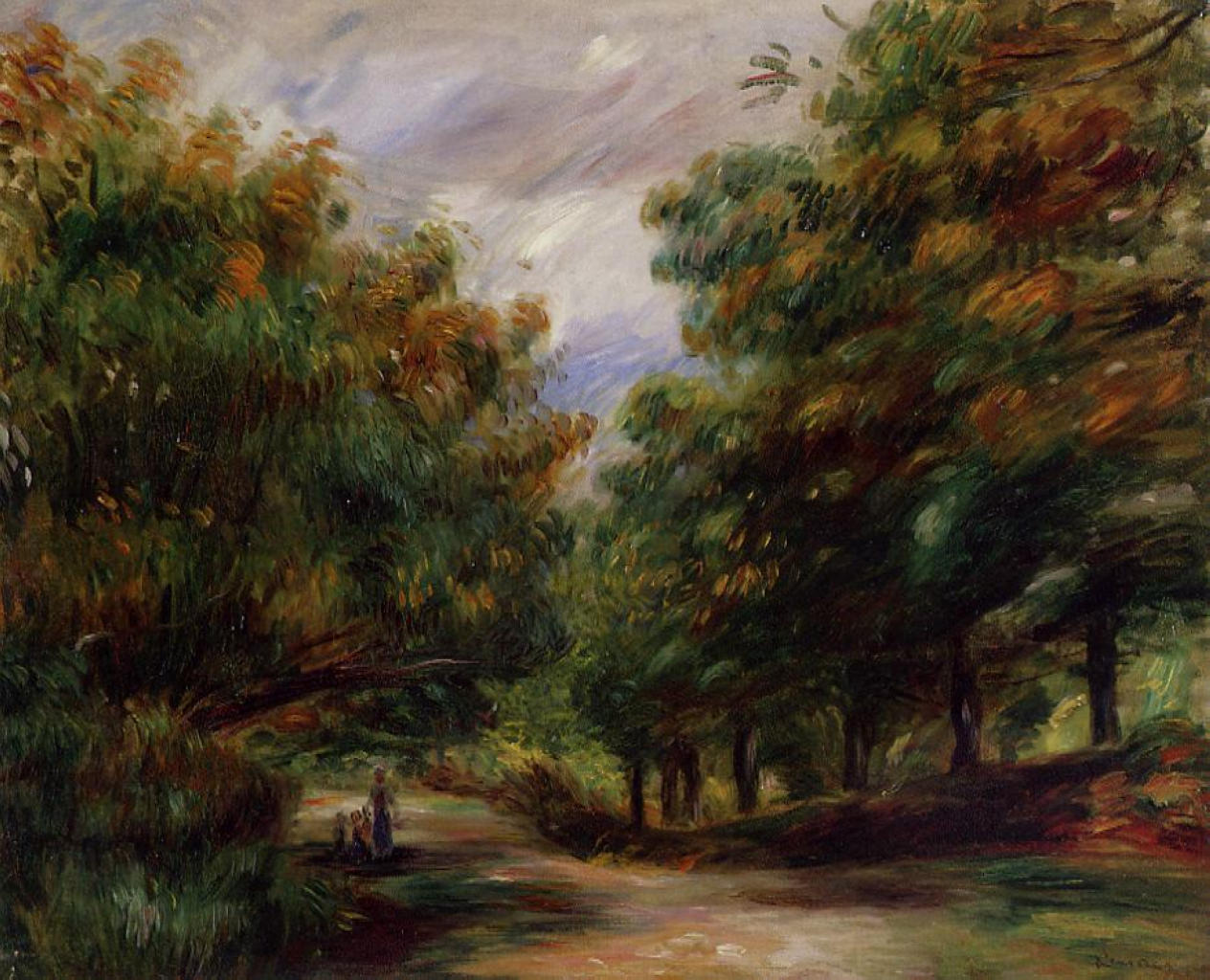 Road near Cagnes 1905